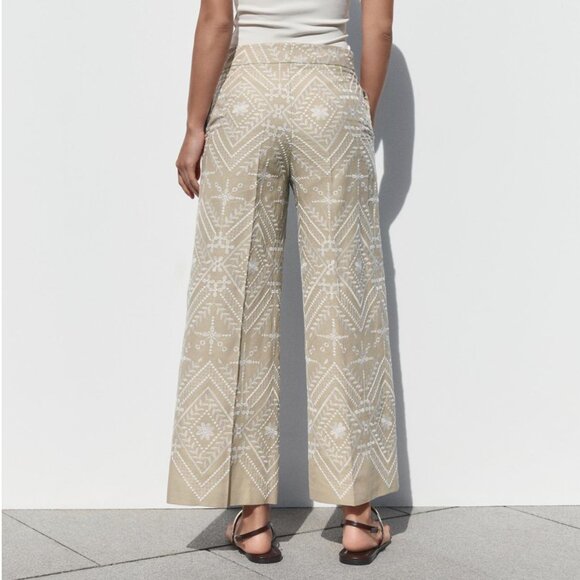 Zara Embroidered Culottes - Picture 4 of 4